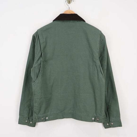 J.Crew Wallace & Barns Lightweight Canvas Work Jacket Washed Olive Medium NWT - Picture 7 of 10